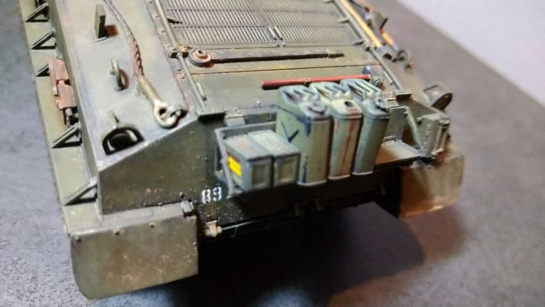 M4EG8 シャーマン戦車 1/35 スケール　朝鮮戦争仕様