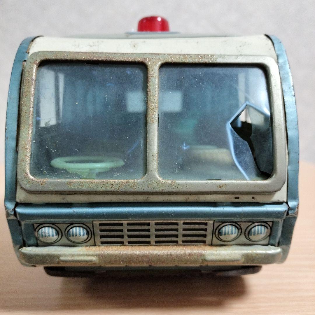 ヴィンテージブリキ玩具　マツダライトバス　救急車　浅草トーイ　昭和レトロ