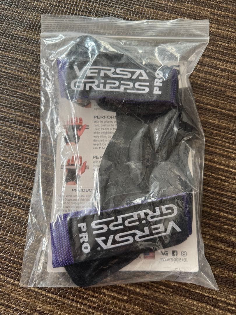 【未使用】VERSA GRIPPS PRO XL パープル