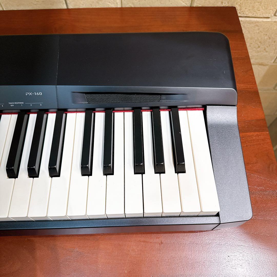 にんCASIO Privia PX-160 電子ピアノ 付属品完備