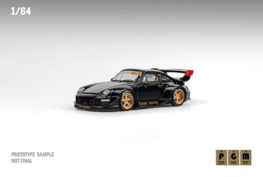 PGM 1/64 RWB 993 Sopranos Black HEC限定