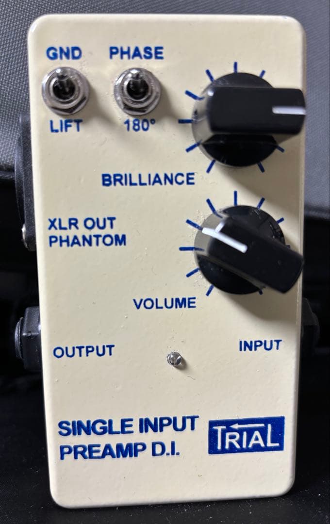 ギター TRIAL SINGLE INPUT PREMP DI