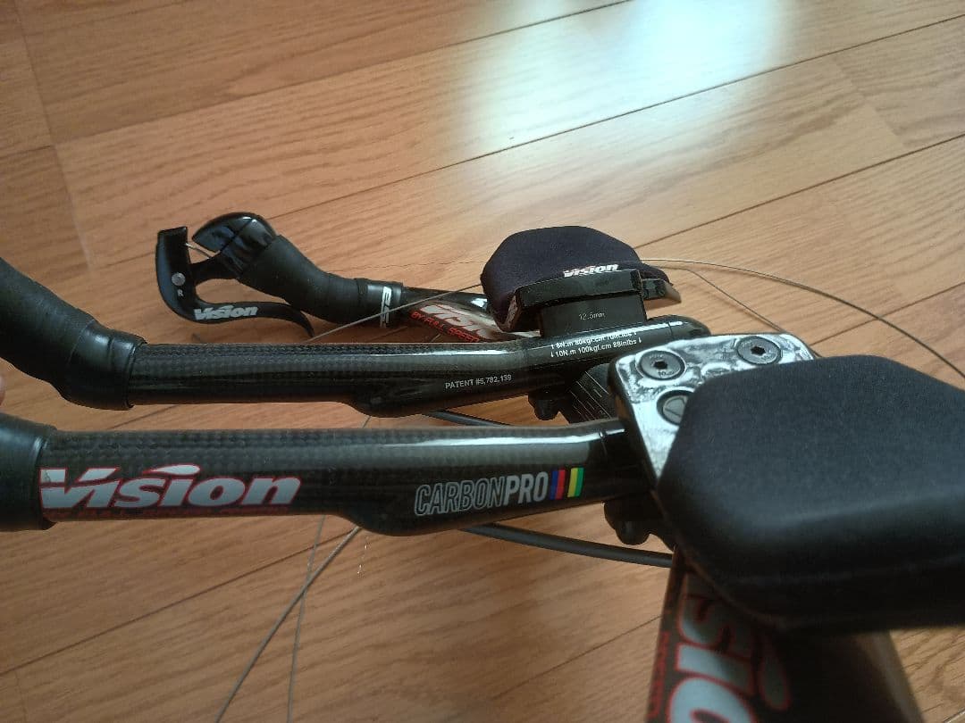 Vision エアロハンドル TTバー　shimano SL-BS79 ステム