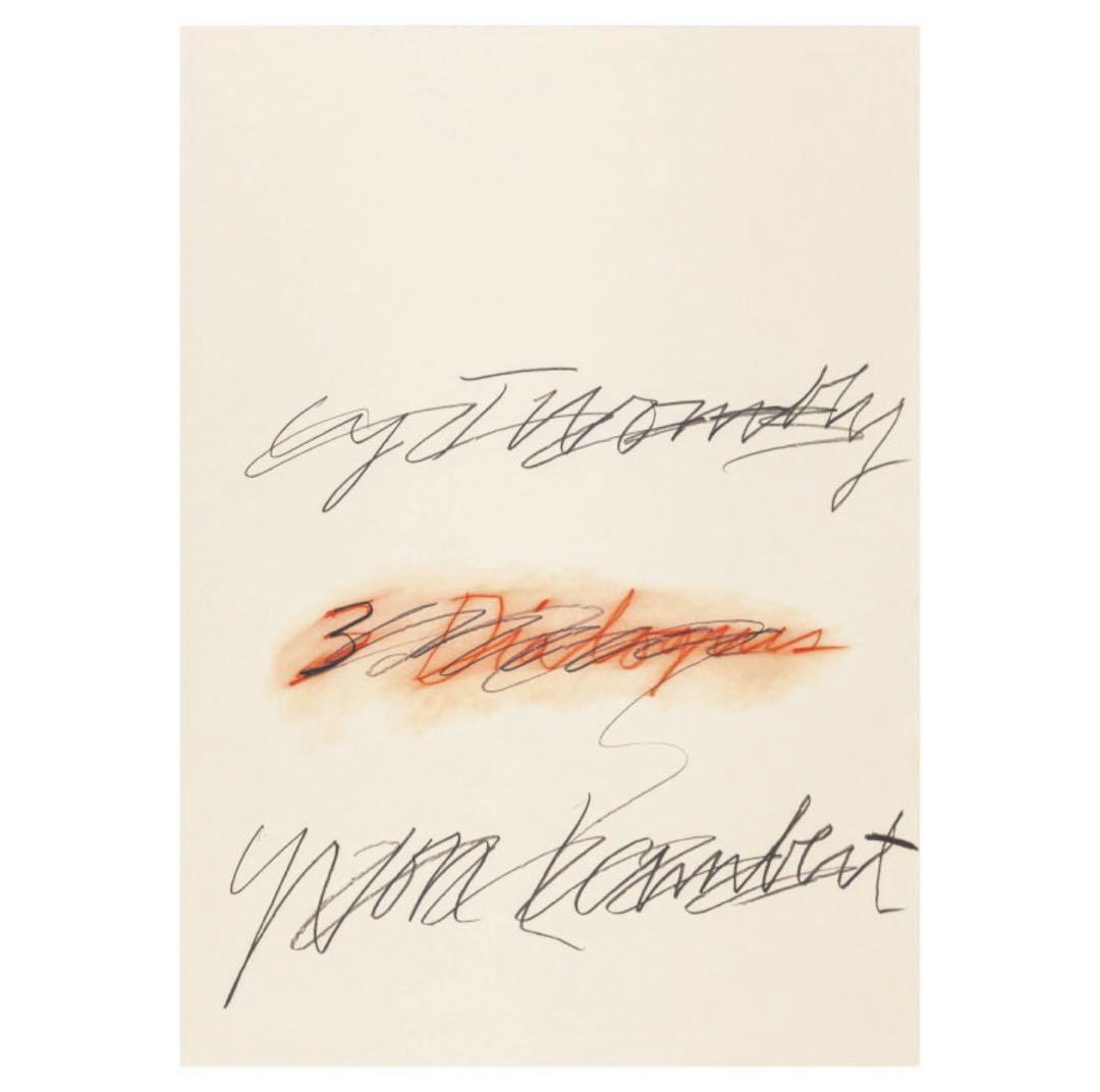 Cy Twombly サイ・トゥオンブリ　アートポスター 【フレーム付き】