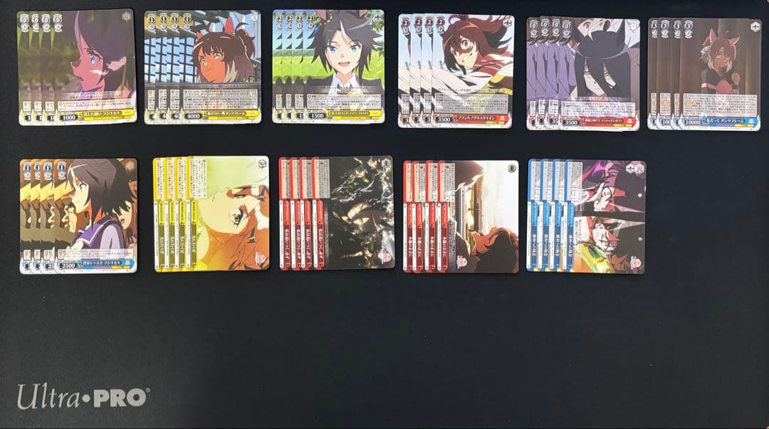 ヴァイスシュヴァルツ ウマ娘 デッキパーツまとめ売り