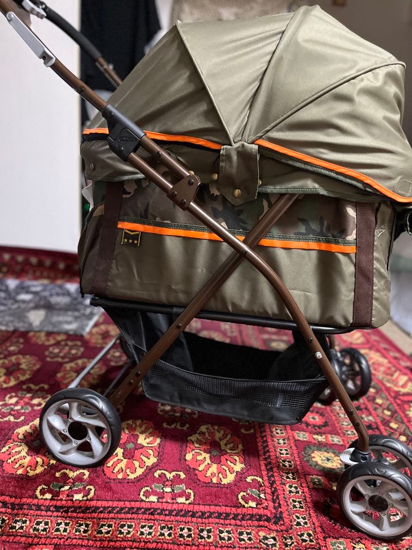 未使用 ペットカート 折りたたみ式　 大型犬　多頭　20kg OK☆