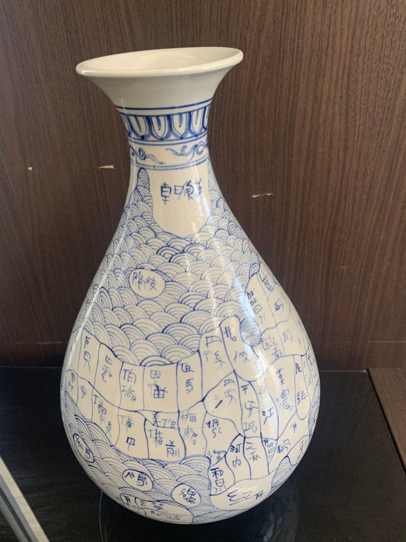古地図 花瓶