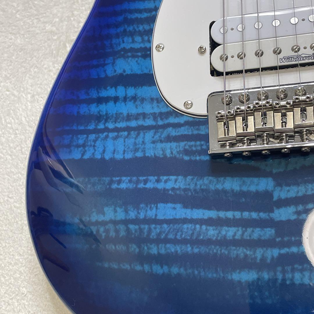 レア　青虎目　BUSKER'S BST-2Hギター　ストラト