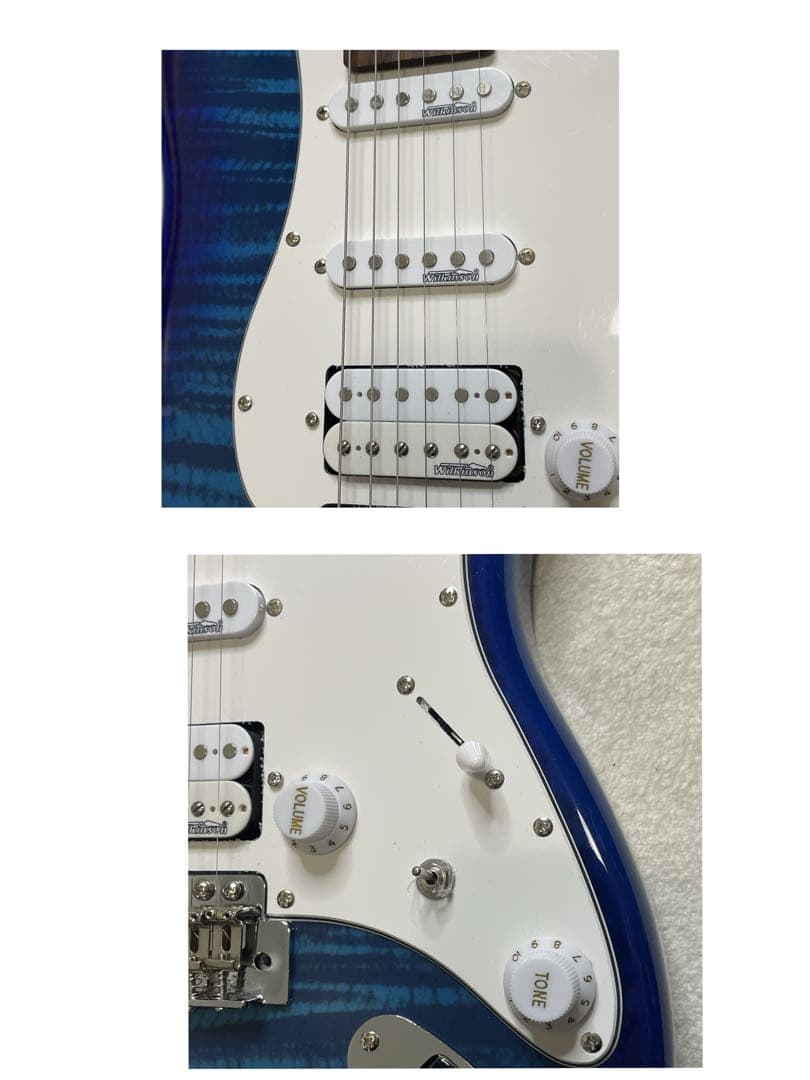 レア　青虎目　BUSKER'S BST-2Hギター　ストラト