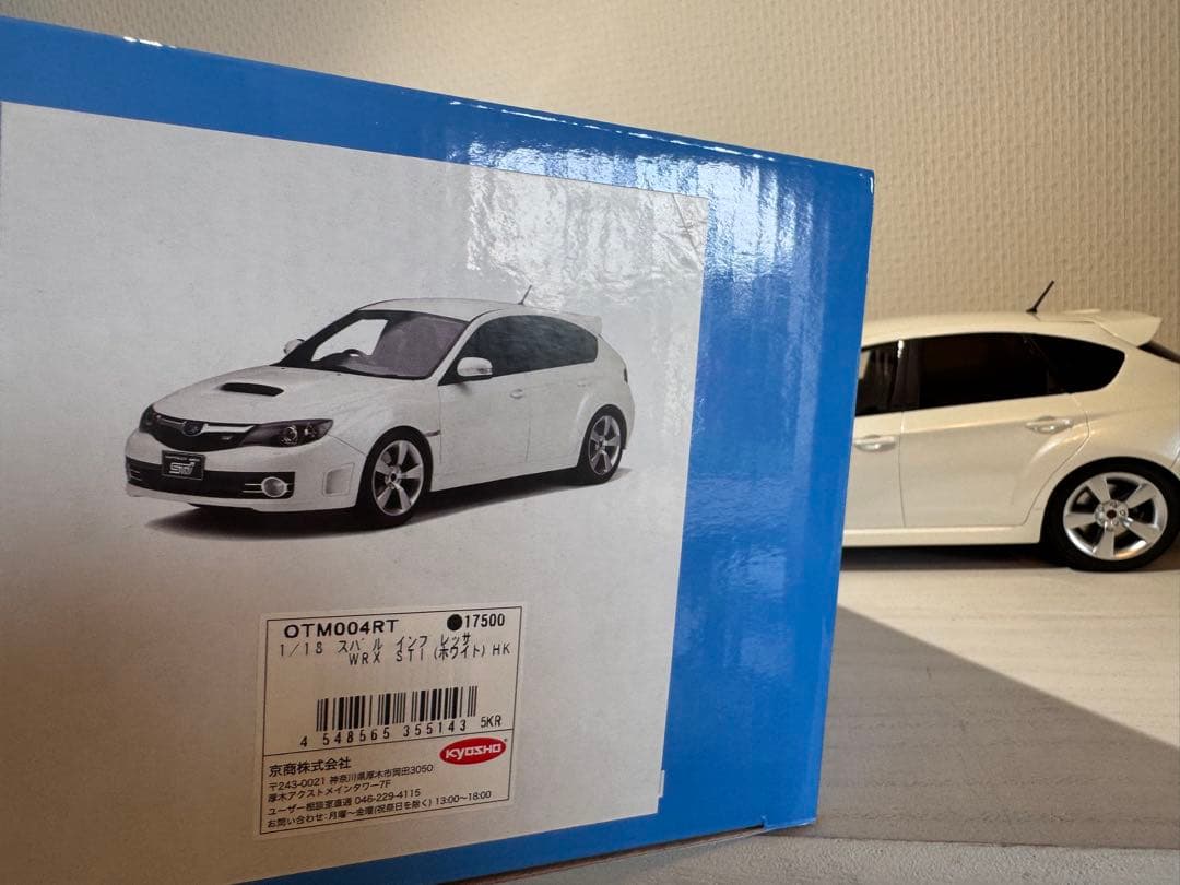 OTTO mobile スバル インプレッサ WRX STI 1/18