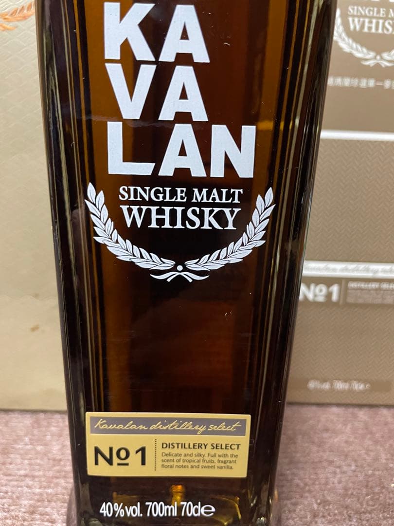 (未開封)カバランKAVALAN / No.1 箱紙袋付