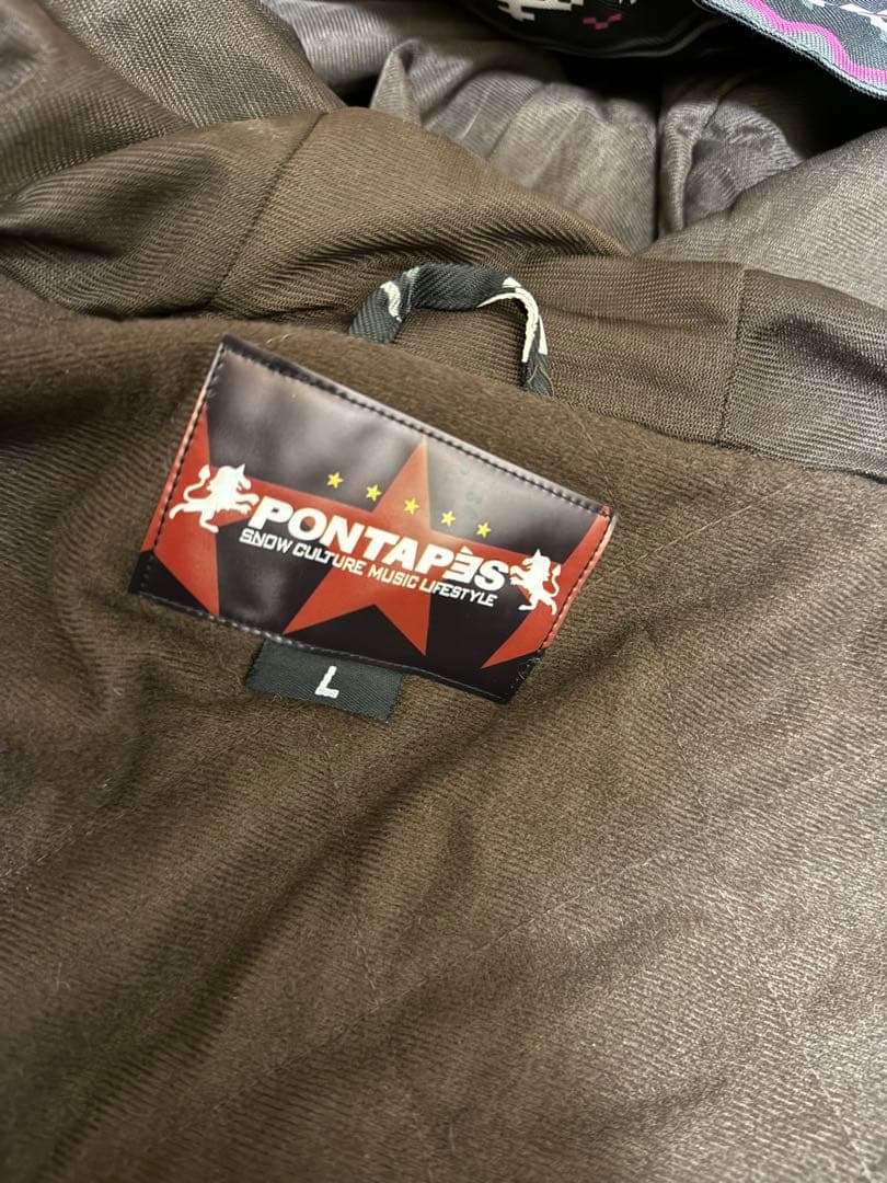 PONTAPES スノーボードウェア メンズ Lサイズ