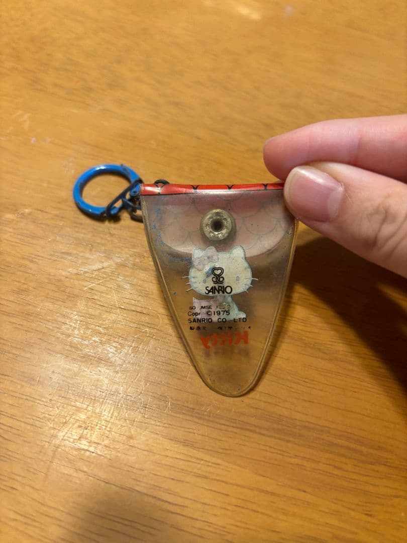 【激レア】昭和　サンリオ　ハローキティ　ミニキーホルダー　文房具