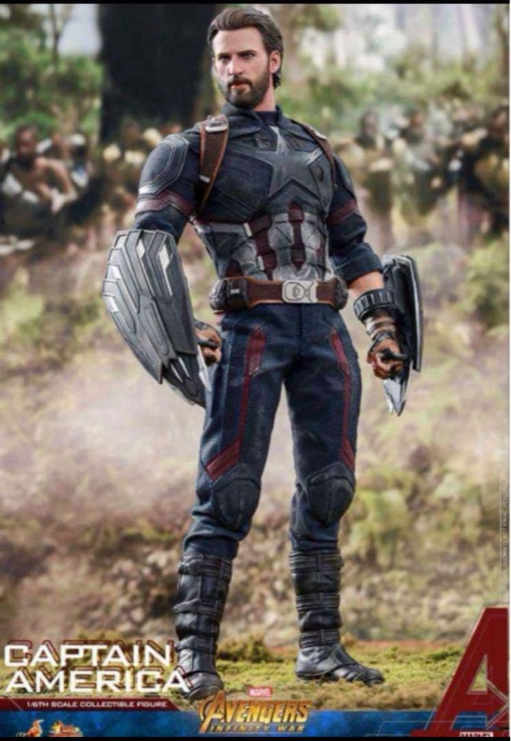 【美品】アベンジャーズ　インフィニティ・ウォー　キャプテン・アメリカ