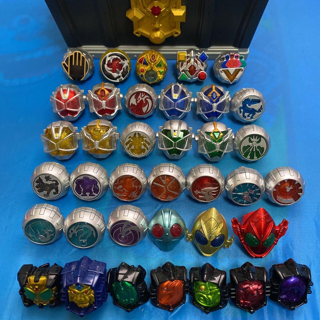 入手困難‼️仮面ライダーウィザードDXウィザードリングBOXウィザードリング37個