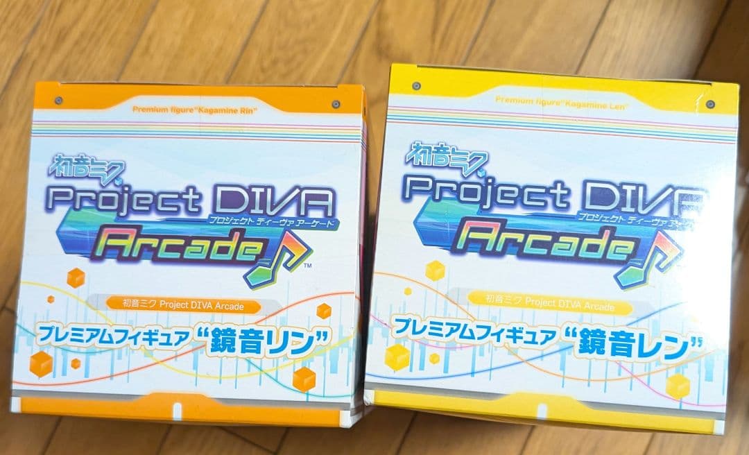 d*7様 プレミアムフィギュア　鏡音リン　鏡音レン