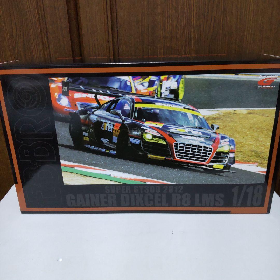 アウディ R8 LMS ゲイナー ディクセル スーパーGT 1/18 エブロ