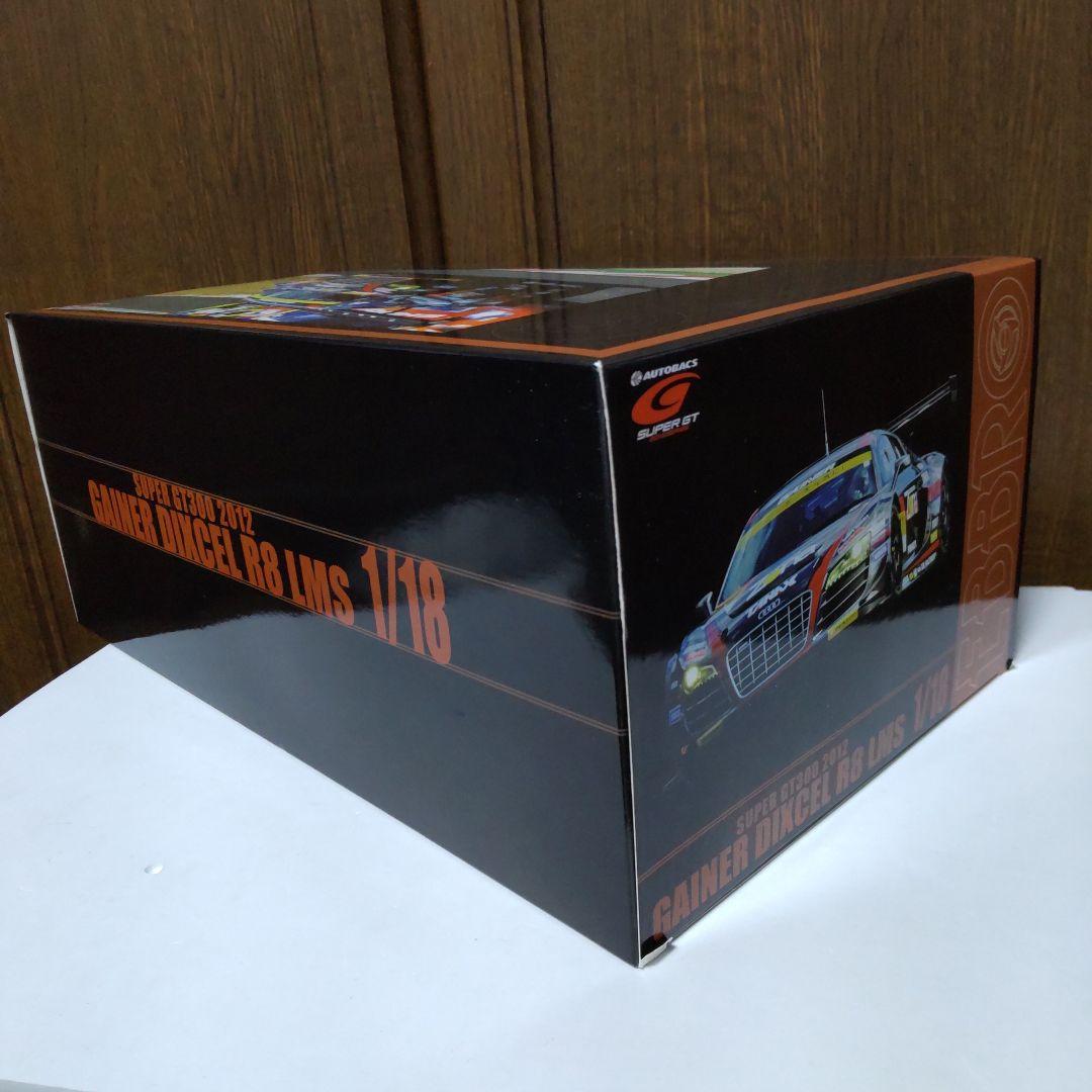 アウディ R8 LMS ゲイナー ディクセル スーパーGT 1/18 エブロ