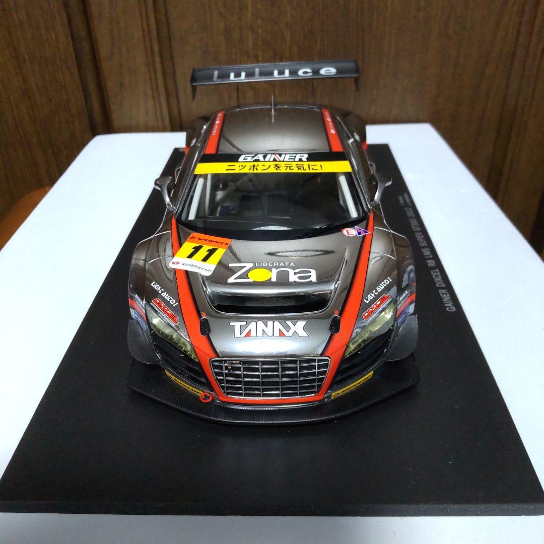 アウディ R8 LMS ゲイナー ディクセル スーパーGT 1/18 エブロ