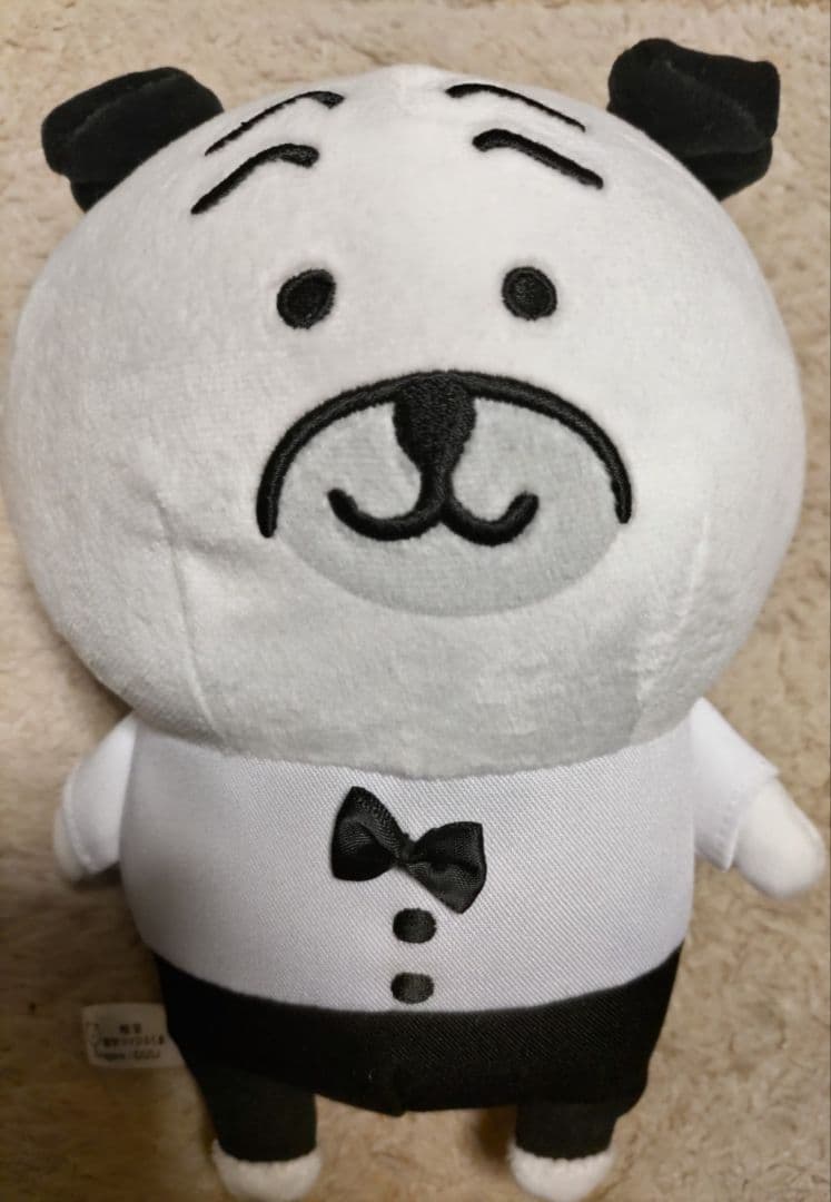 2月出品取下げ予定 自分ツッコミくま パグ もぐコロ カフェウェイターぬいぐるみ