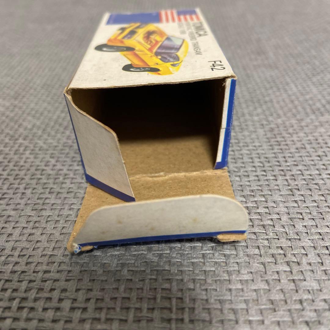 トミカ 日本製 ポンティアック ファイアーバード トランザム 青箱 パトカー