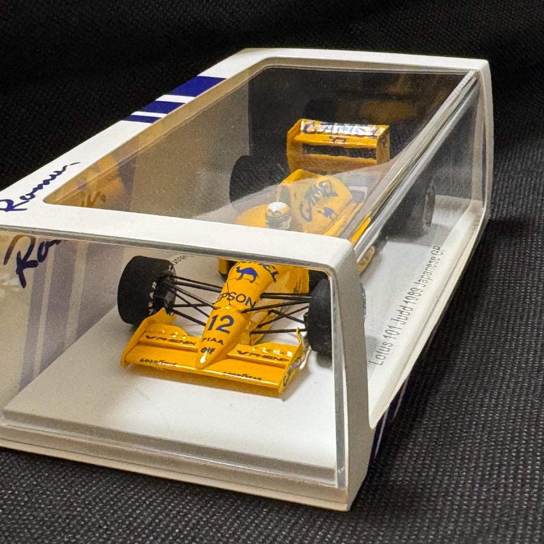 ロム特注 スパーク 1/43 ロータス101 中嶋悟 1989年日本GP