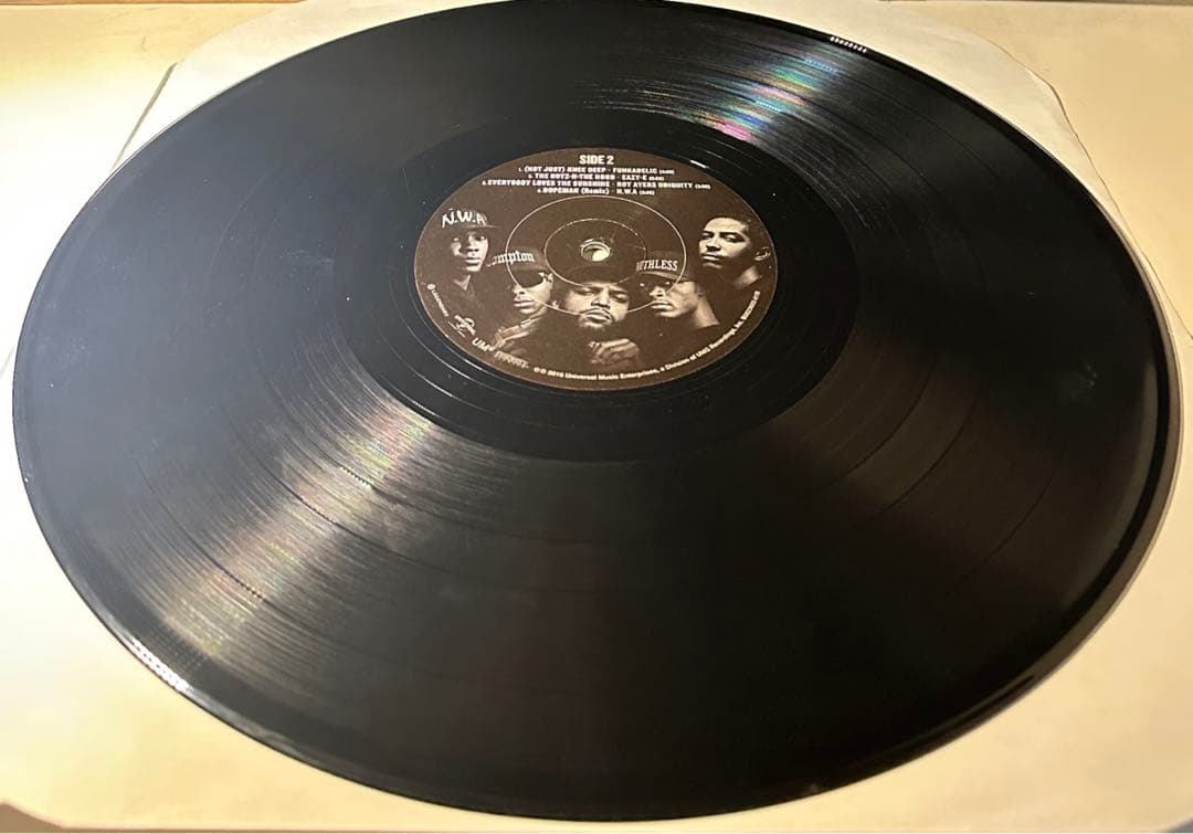 洋楽 STRAIGHT OUTTA COMPTON / SOUNDTRACK LP