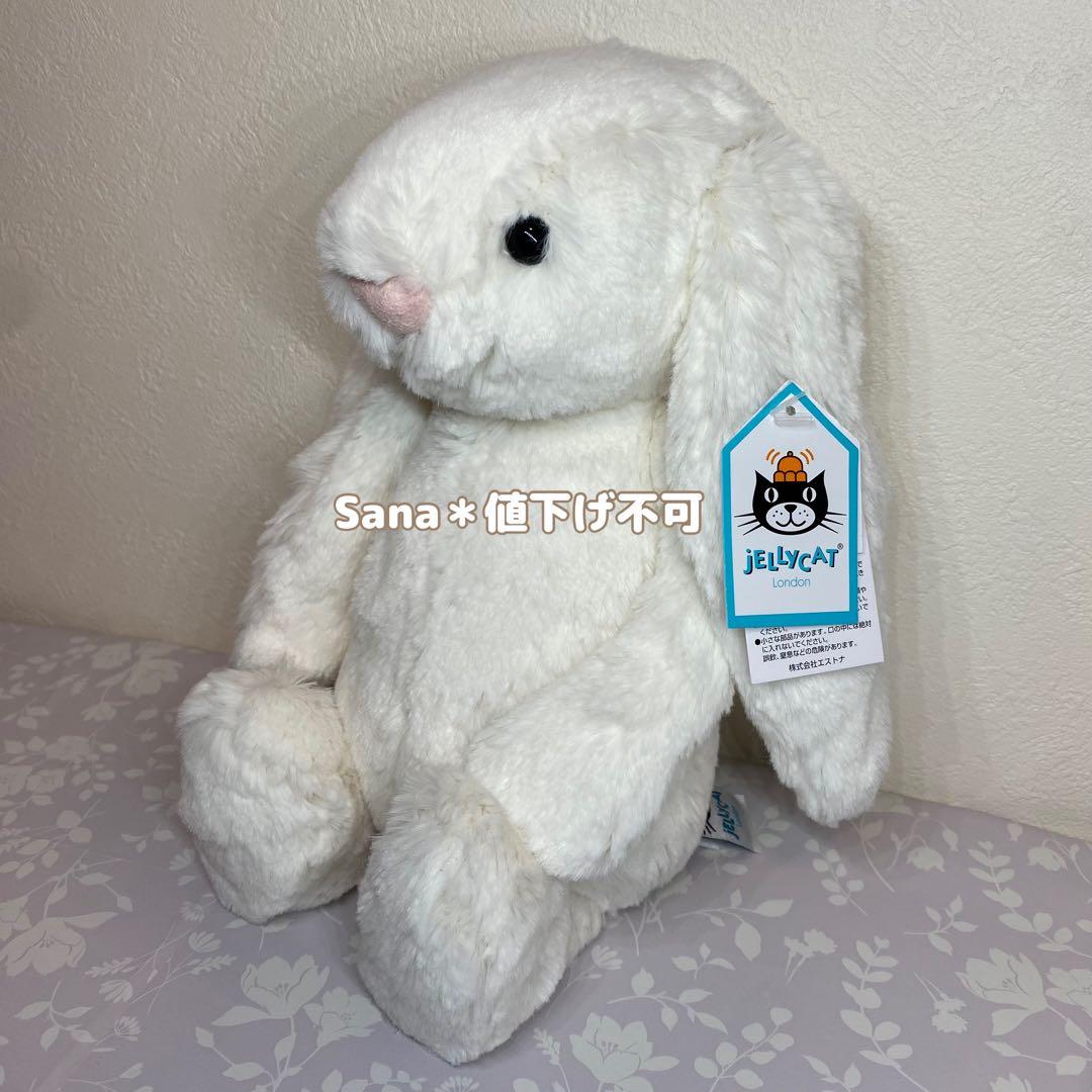 新品　ジェリーキャット　バシュフル クリーム バニー　白　ホワイト Mサイズ