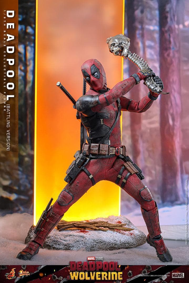 ホットトイズ 1/6 デッドプール ＆ ウルヴァリン バトル版 TMS782
