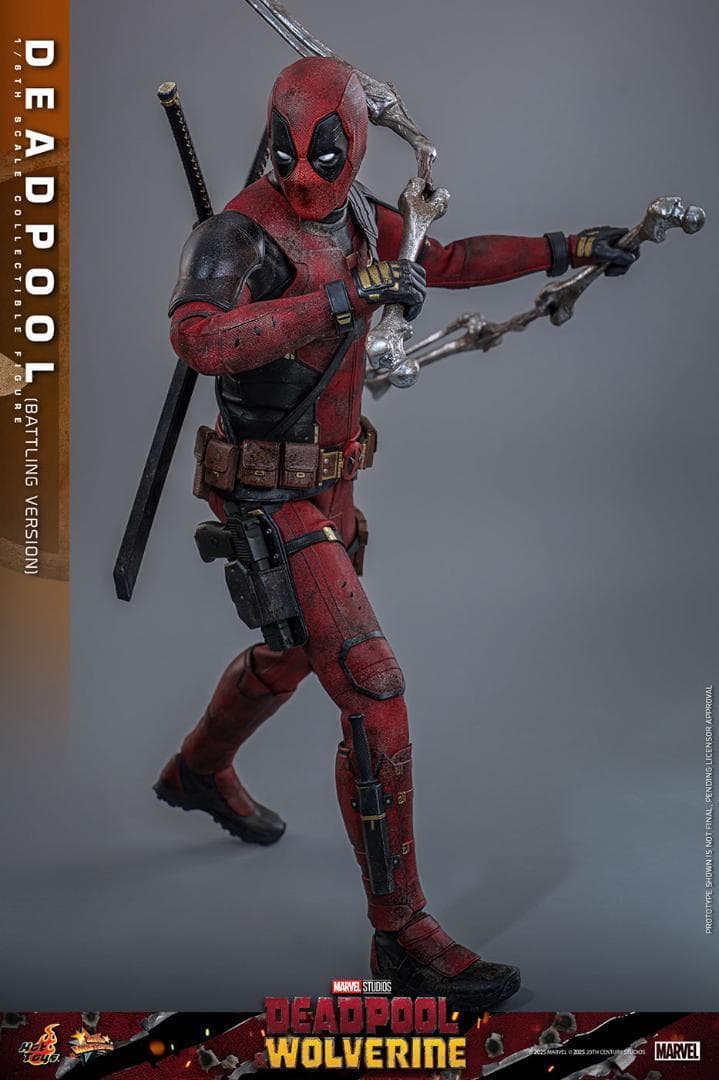 ホットトイズ 1/6 デッドプール ＆ ウルヴァリン バトル版 TMS782