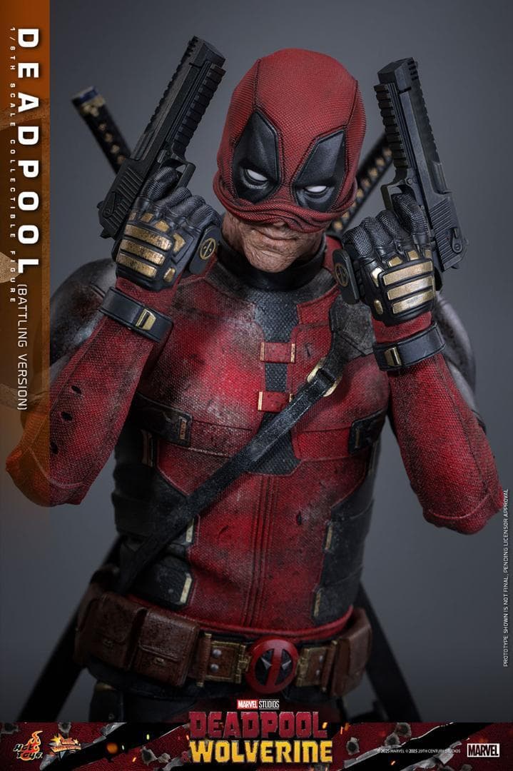 ホットトイズ 1/6 デッドプール ＆ ウルヴァリン バトル版 TMS782