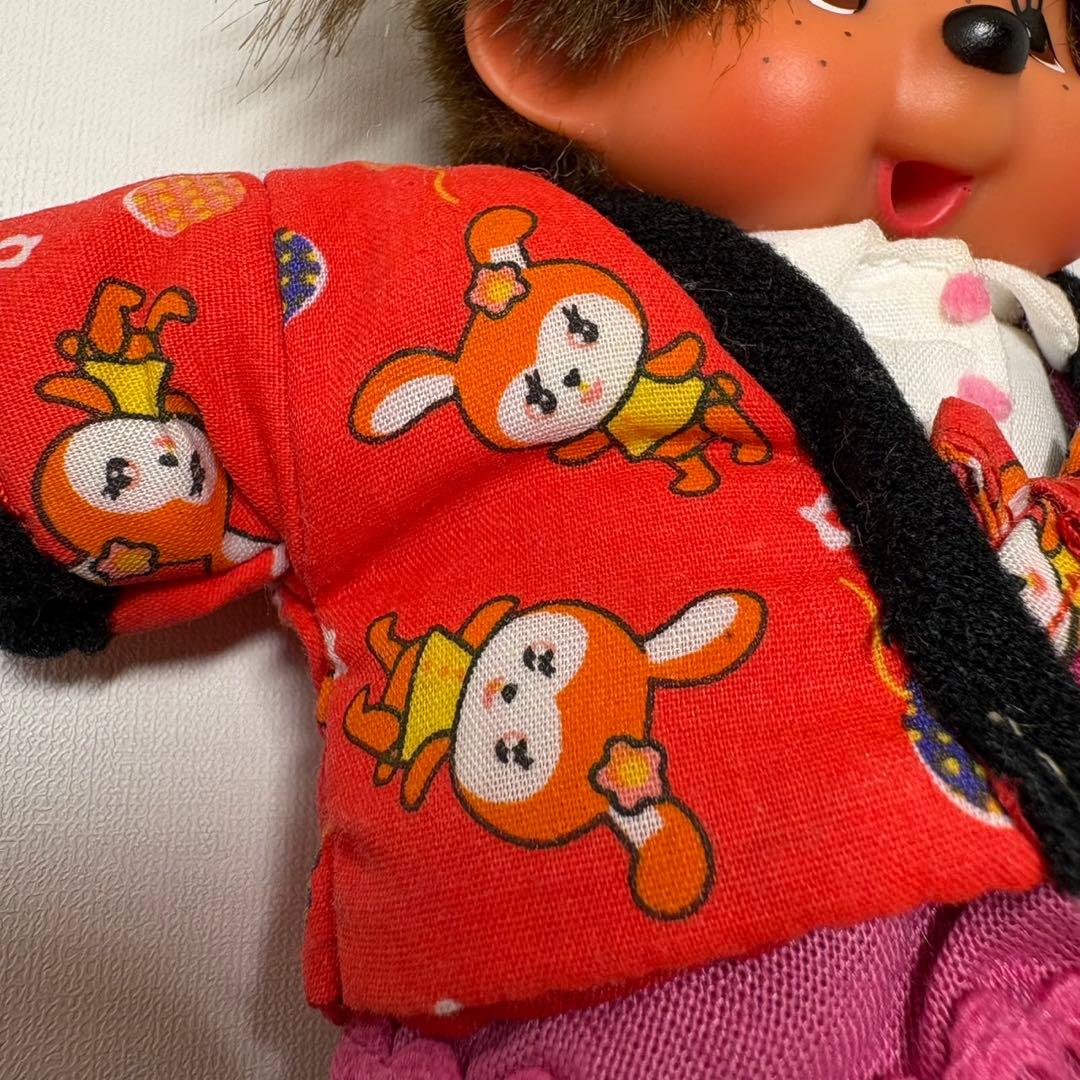 昭和 モンチッチ はんてん 新品 SS 15cm monchhichi 1947