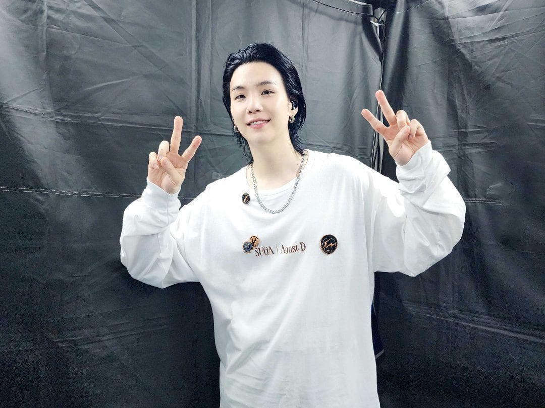 US限定 ユンギ着用 Suga Tシャツ Agust D D-Day BTS
