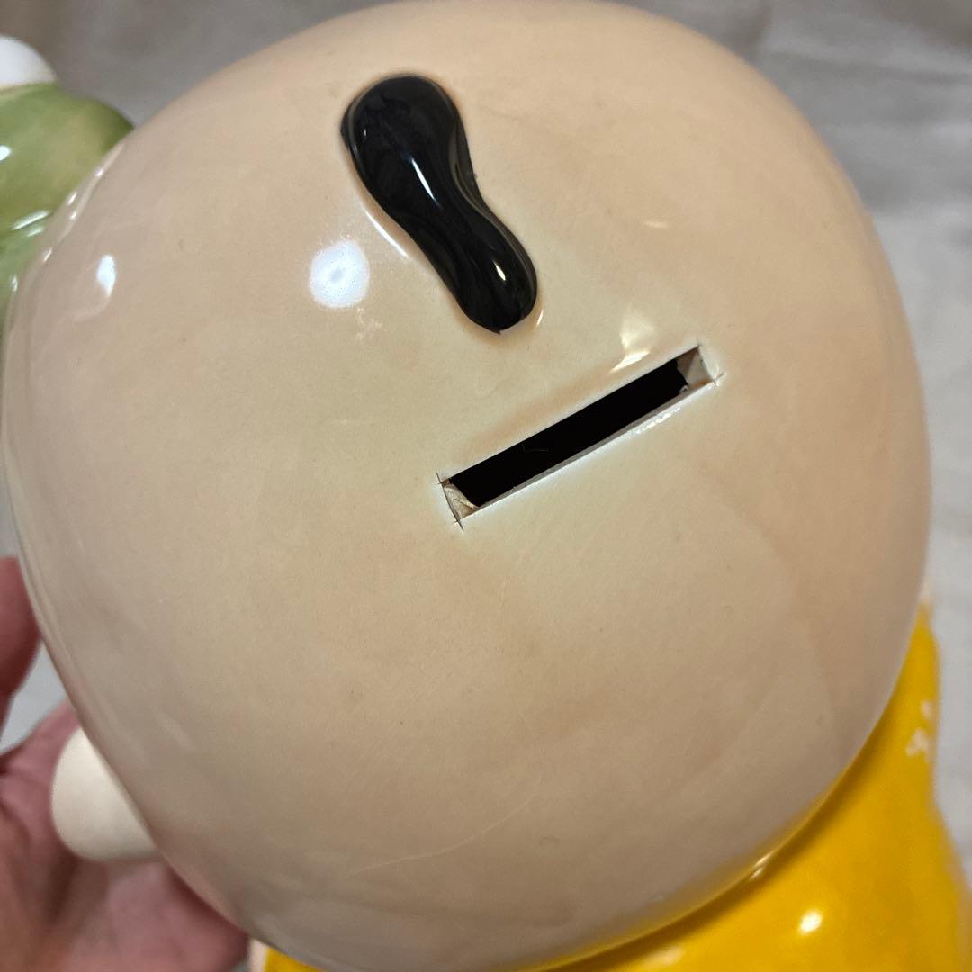 レア‼️BIGサイズ『おそ松くん』ちび太　陶器　貯金箱