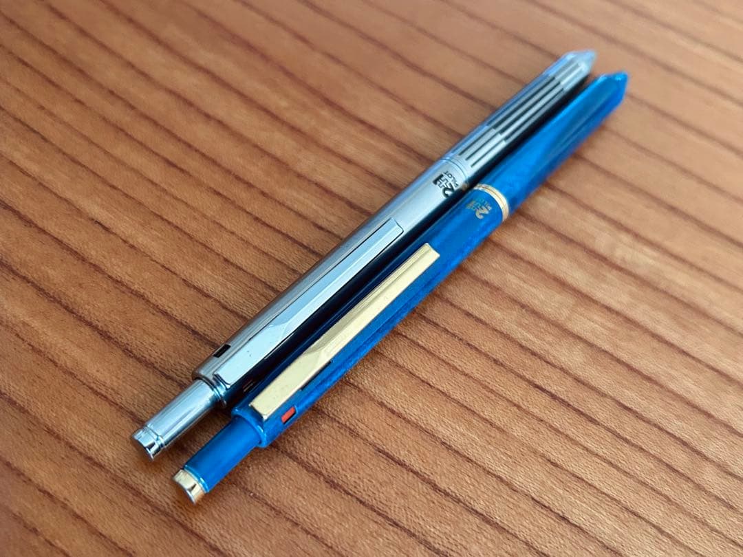 廃盤 PILOT パイロット 蝕刻×漆調 2+1 DX 振り子式 マーブル