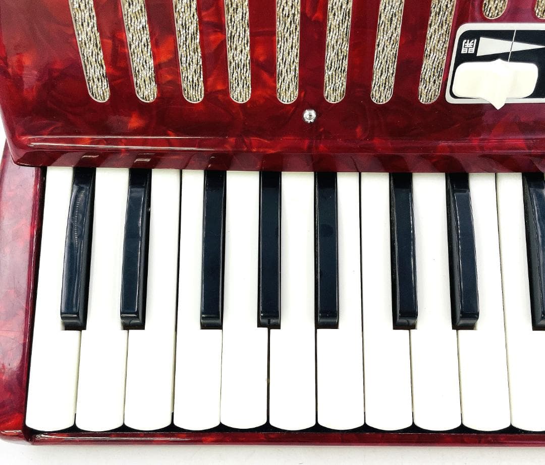ヤマハ アコーディオン S-32B 【職人検品 音出し動作確認済み 一部難あり】