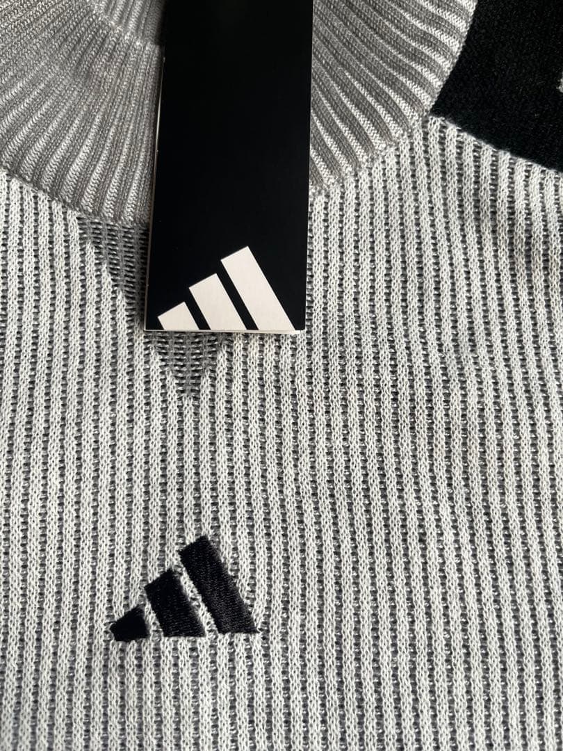 adidas ゴルフ　モックネック　長袖セーター スカート　セットアップ　XL