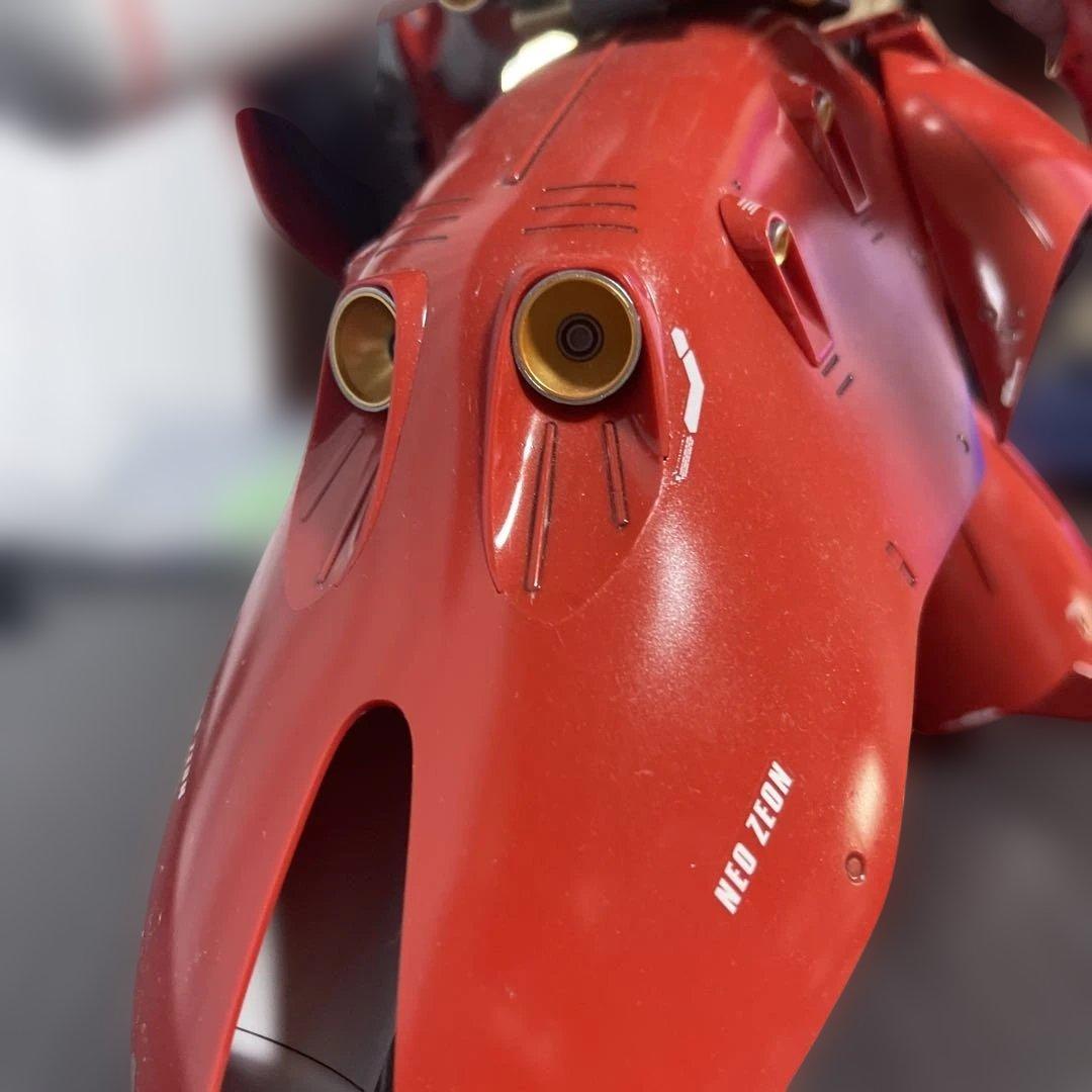 【美】【デカッ】RE/100 ナイチンゲール　組み立て塗装済みジャンク品
