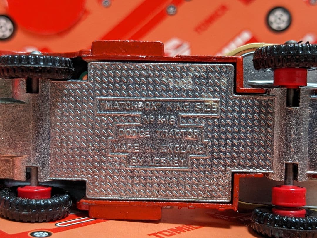 マッチボックス Dodge Tractor