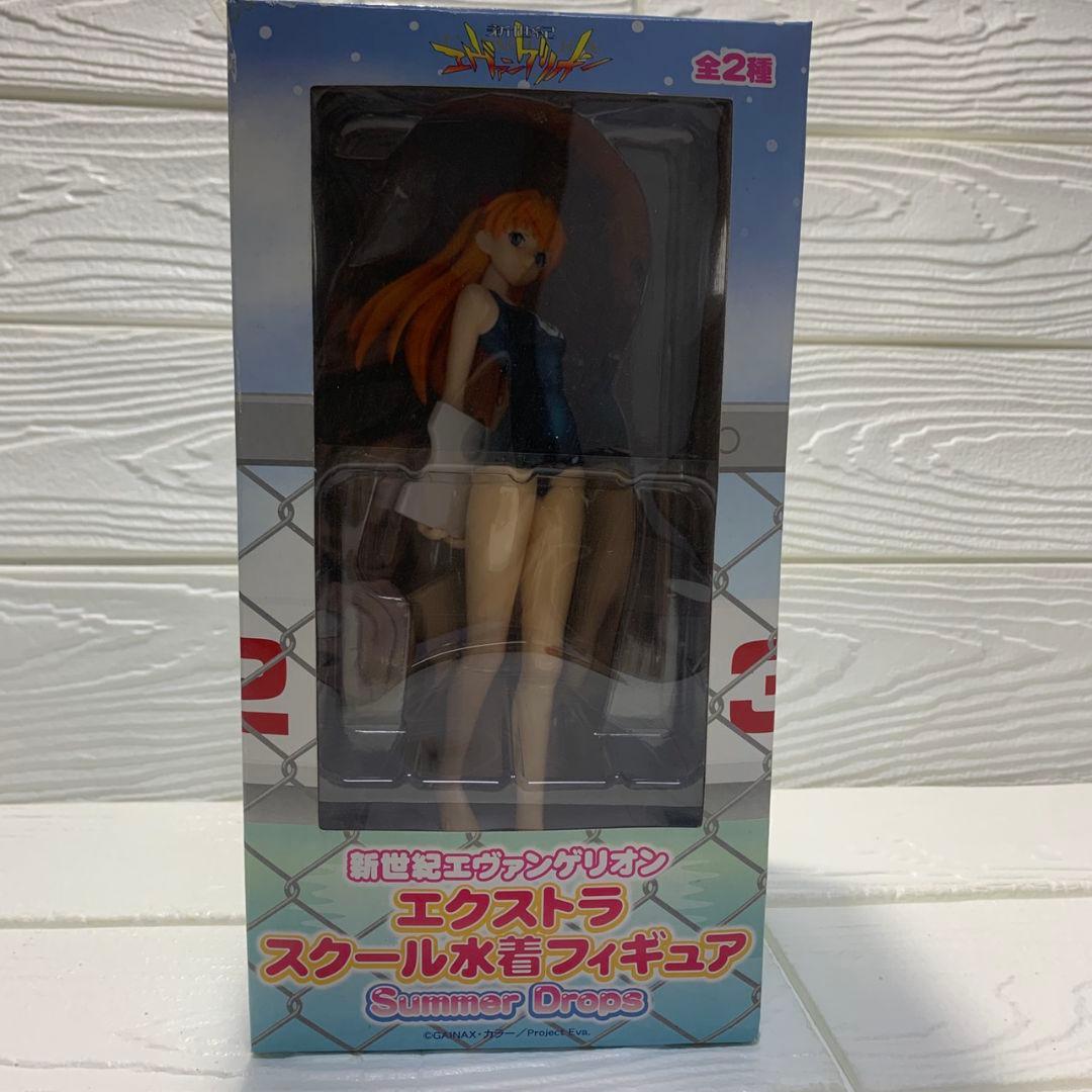 新世紀エヴァンゲリオン スクール水着 フィギュア summerDrops アスカ