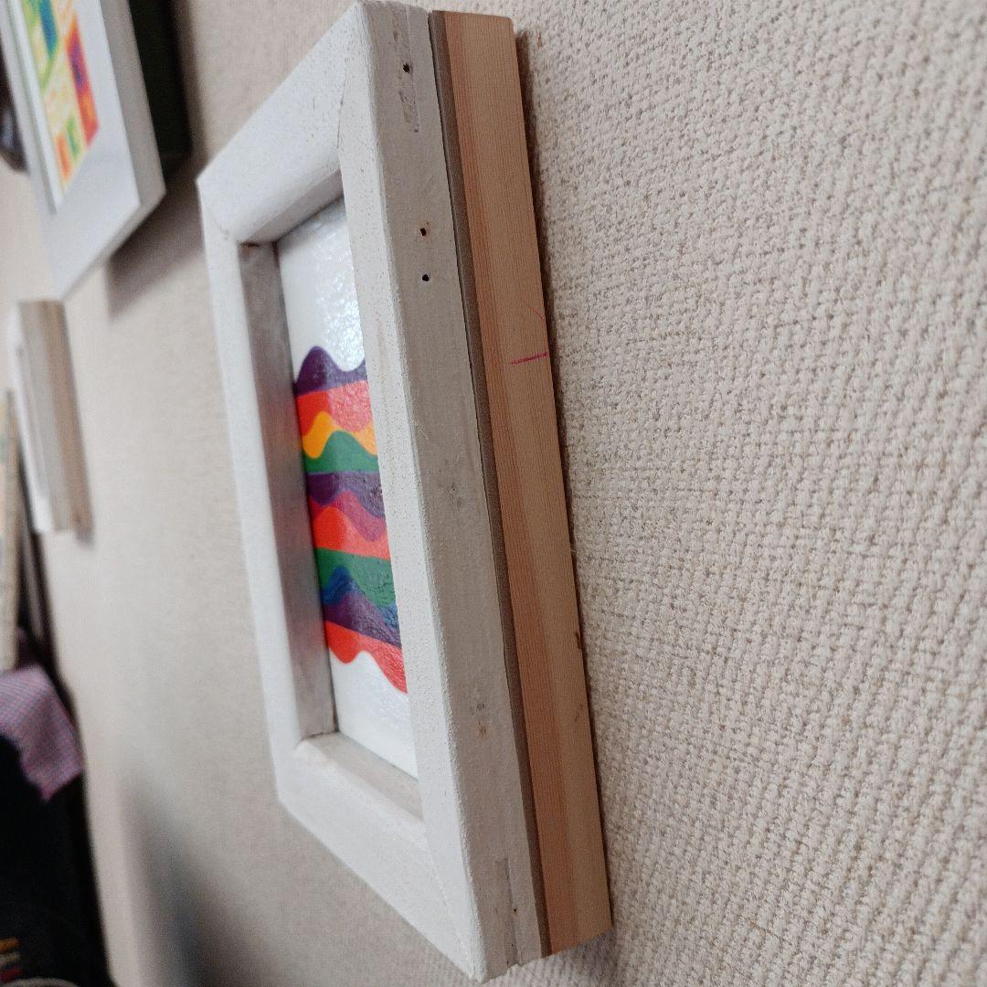 油絵　抽象画