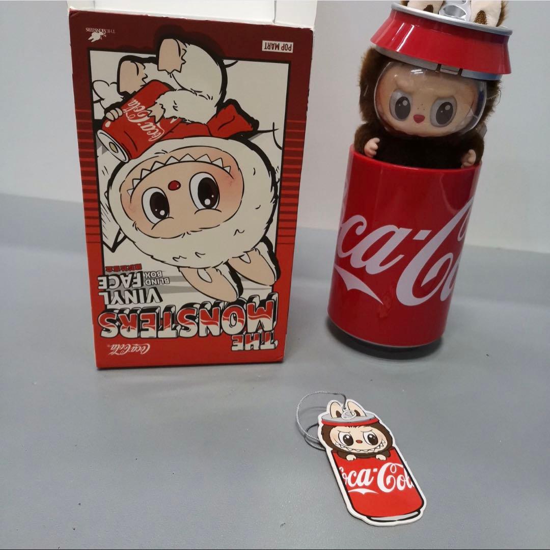 正規品 コカコーラ　ラブブ　Labubu ぬいぐるみ　シークレット