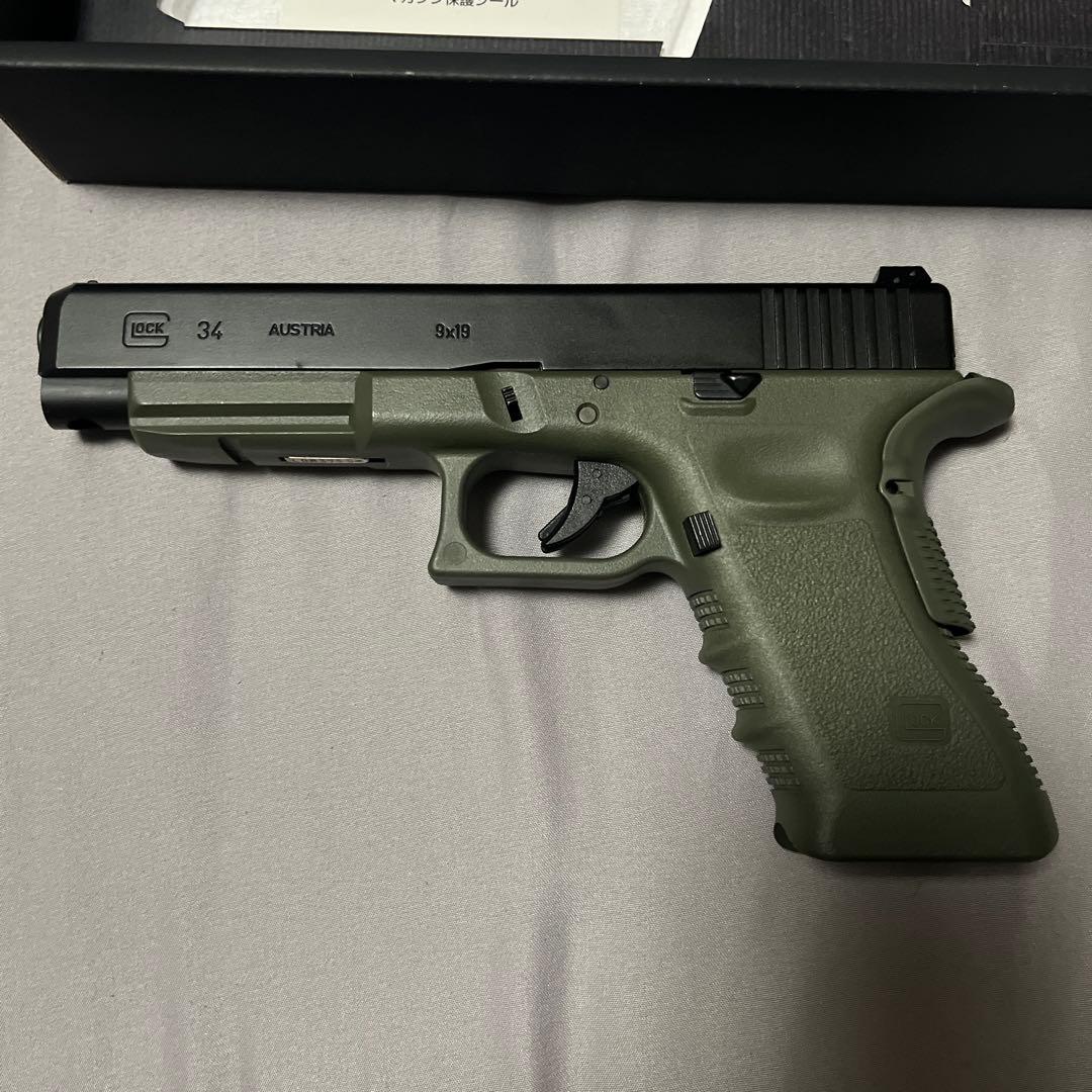 東京マルイ GLOCK 34 ガスガン グロック34 ガーダーグリップカスタム