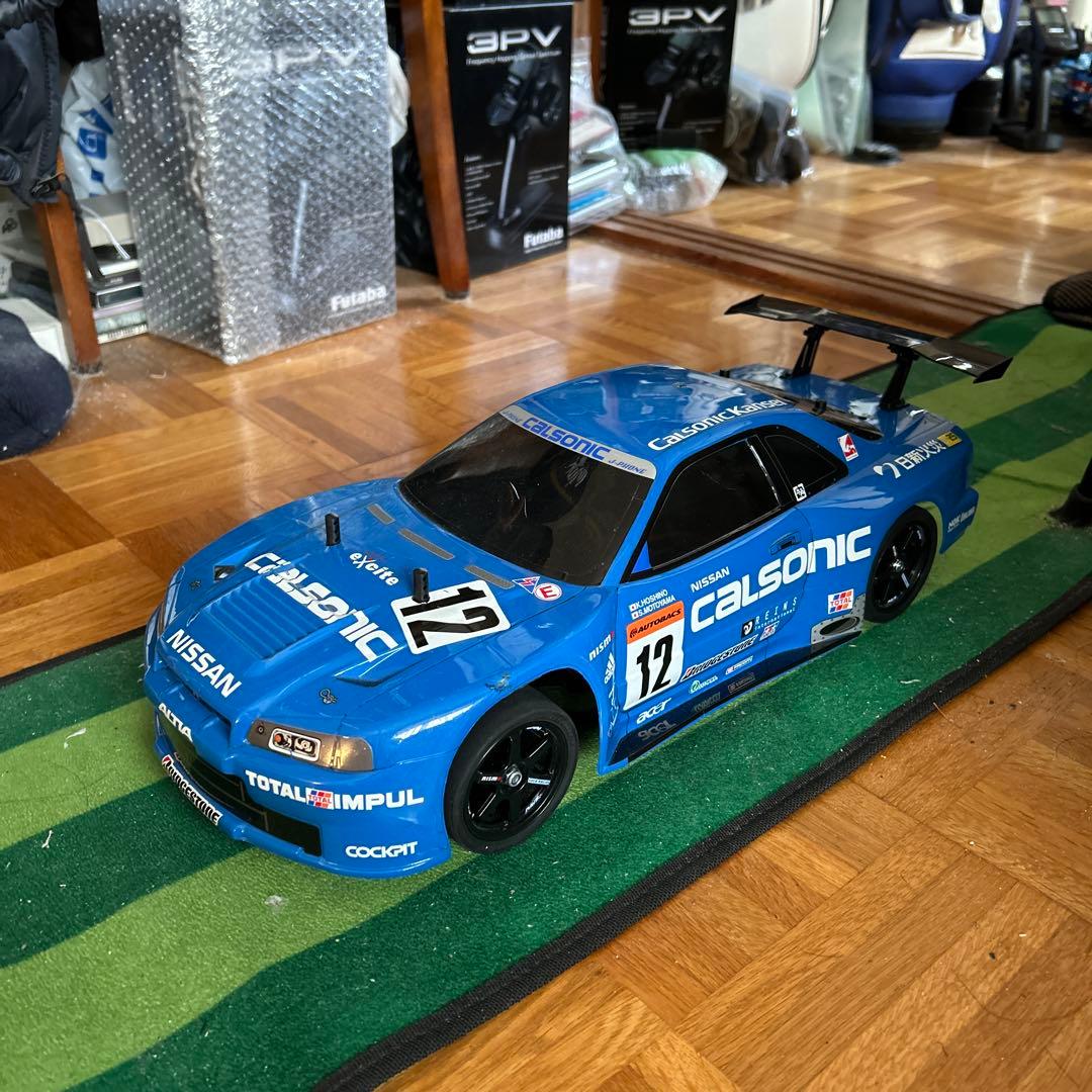 タミヤTT-02(オプション多数)フルセット GT-R、Z