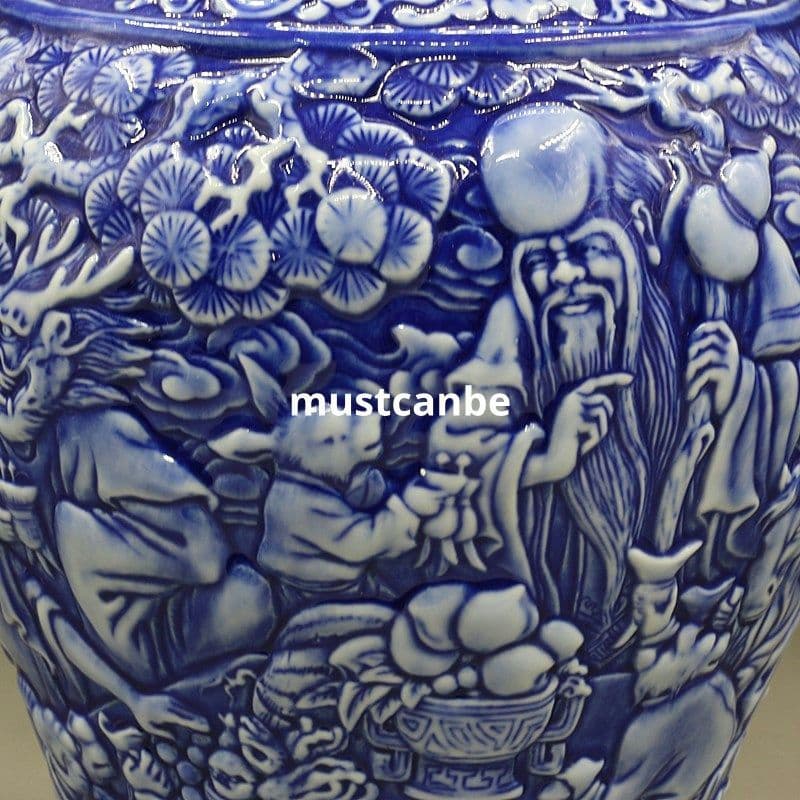 十二支梅瓶 景徳鎮 陶磁器 装飾品 現代工芸品 美術品 置物