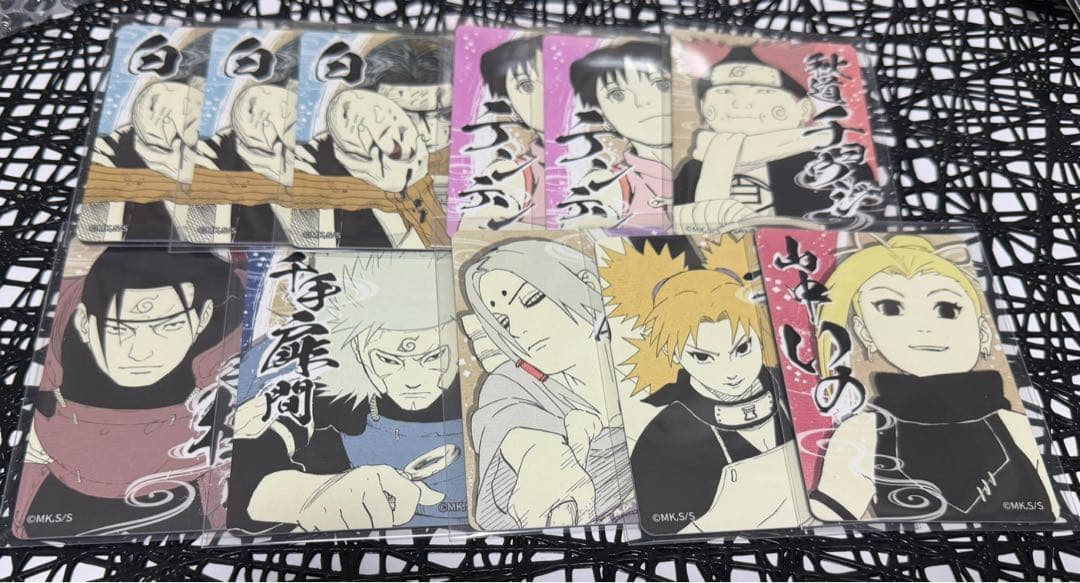 NARUTO ナルト マグネットステッカーコレクション　第2弾 20枚 サスケ