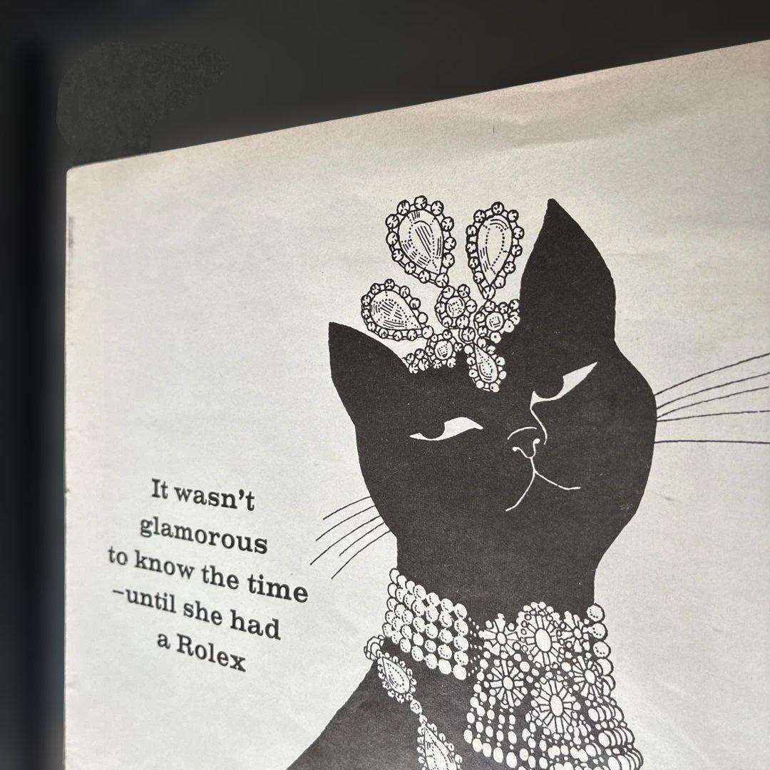 コレクション Rolex lucky black cat vintage AD No,4