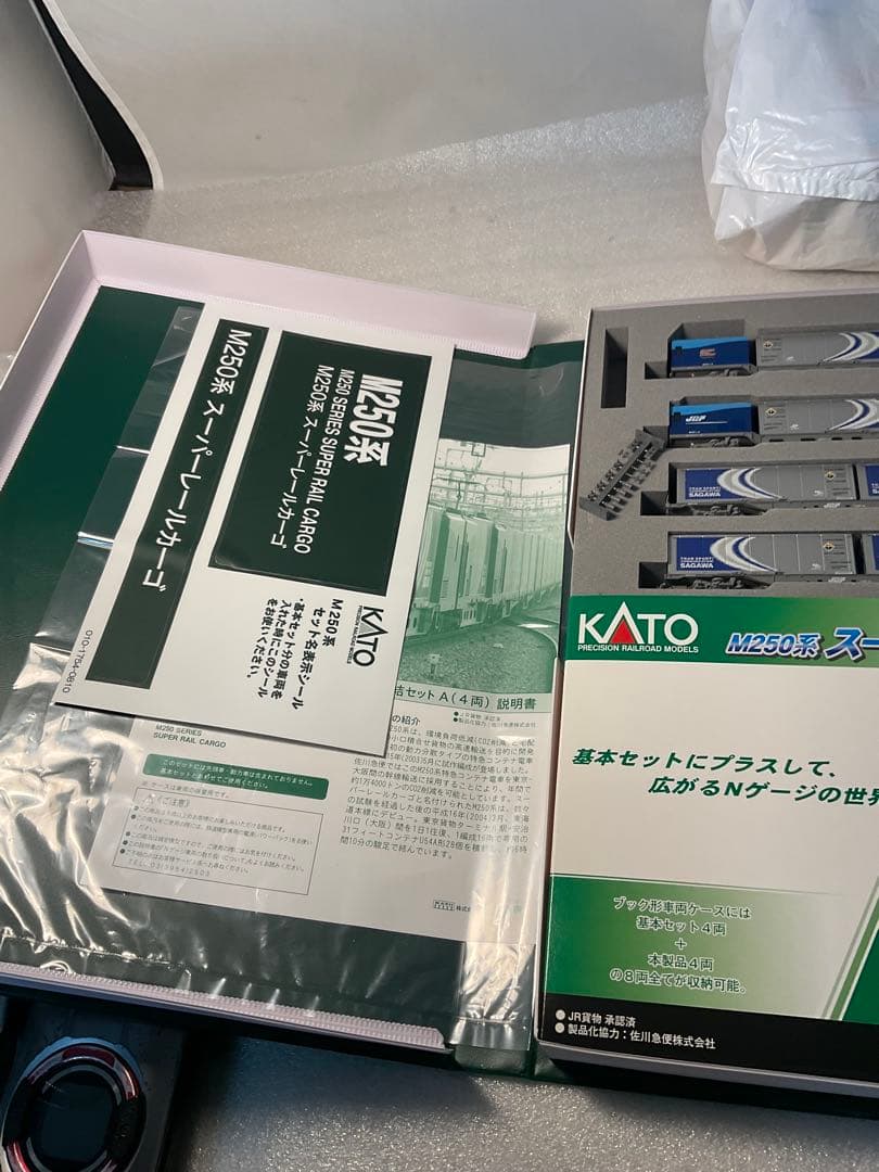 KATO M250系 スーパーレールカーゴ 基本セット+増結セットA