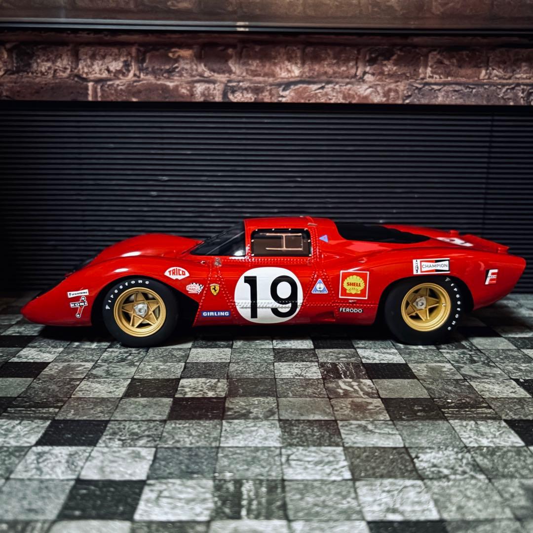 カスタム品 1/18 TOPMARQUES フェラーリ 312P Le Mans