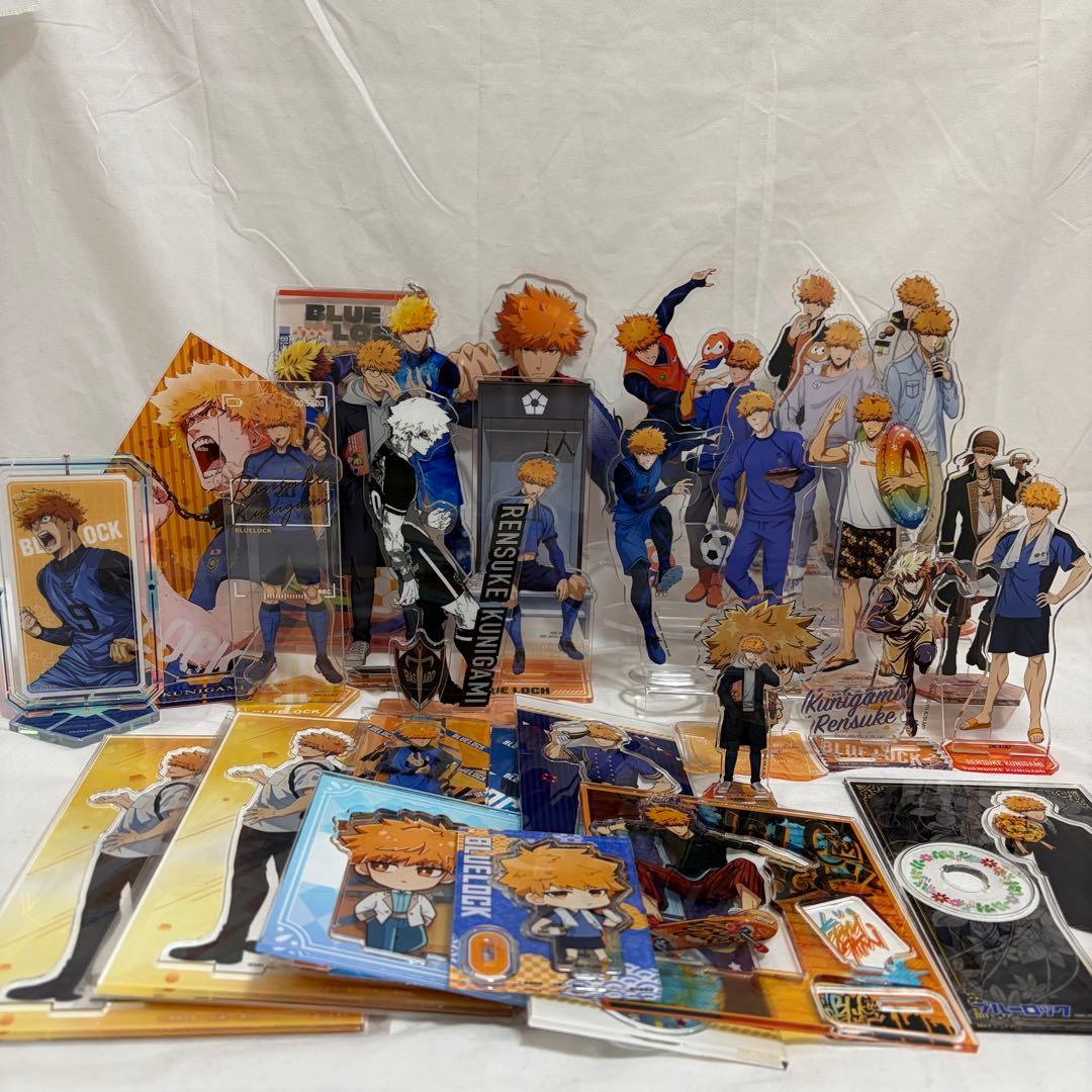 ブルーロック　國神錬介　アクリルスタンド　まとめ売り　ブルロ展　ブルーロック展